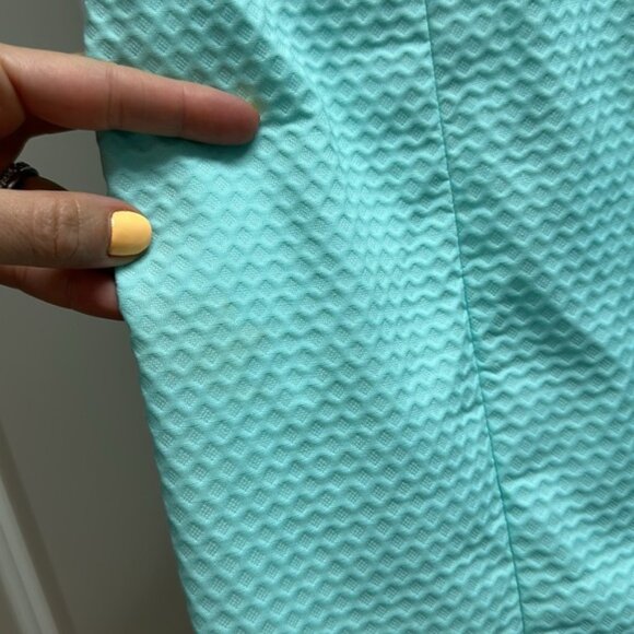 Lilly Pulitzer turquoise shift dress - Picture 3 of 6